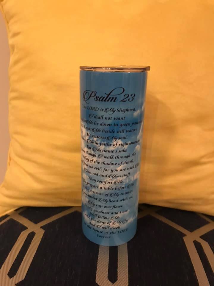 Psalm 23 Tumbler