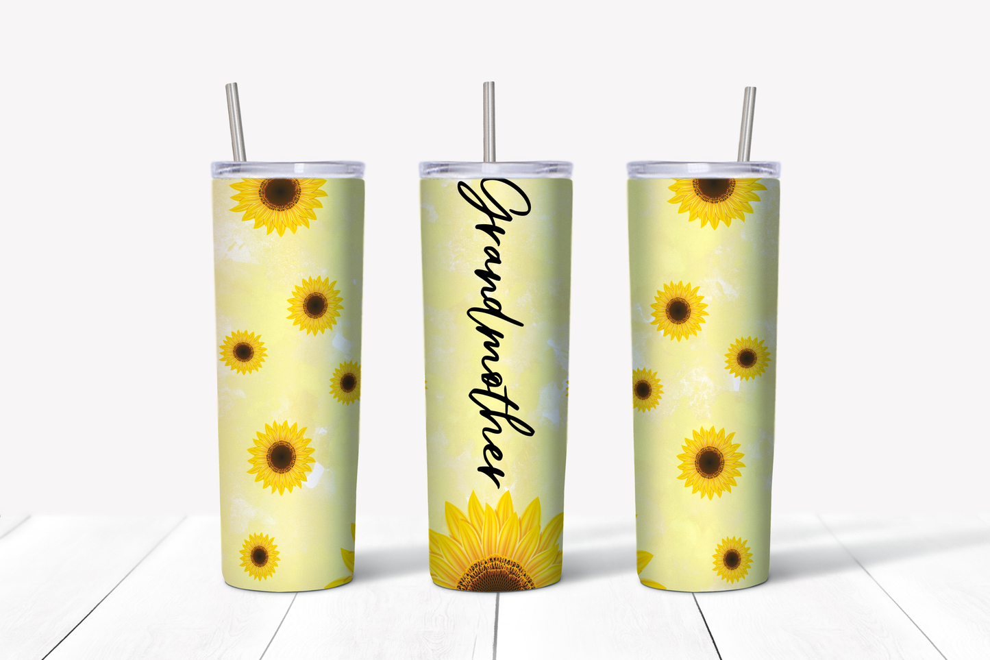 Grandma Sunflower Tumbler