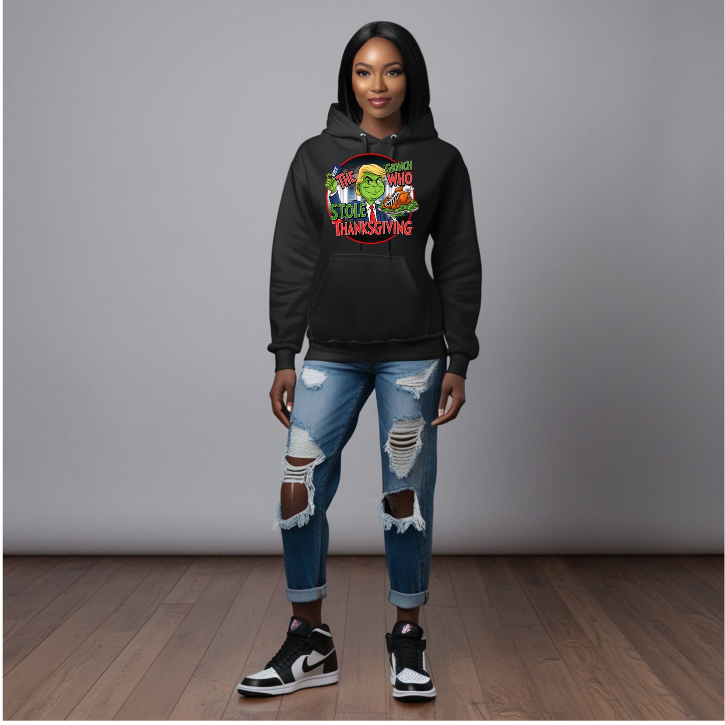 The Grinch Who Stole Thanksgiving Hoodie