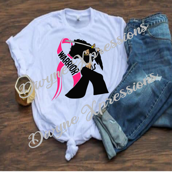 Breast Cancer Warrior T shirt
