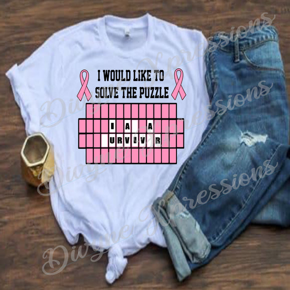I would like to solve the puzzle!! Breast Cancer Awareness