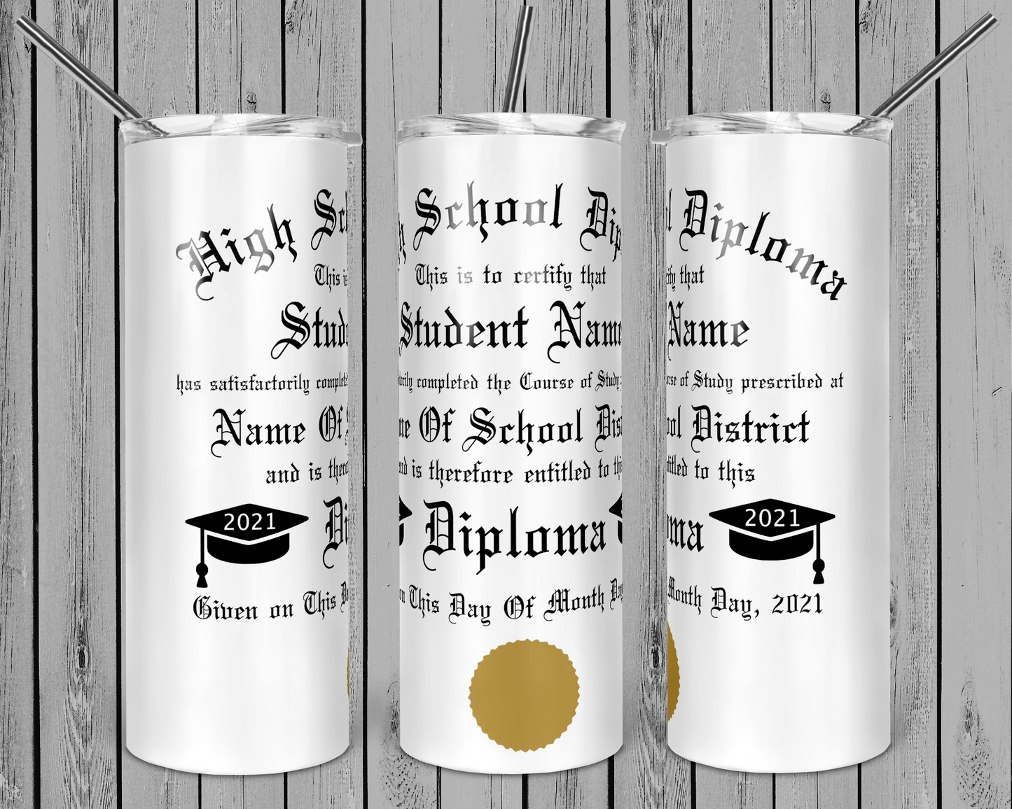 Diploma Tumbler