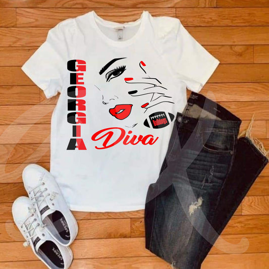 Georgia Diva T Shirt