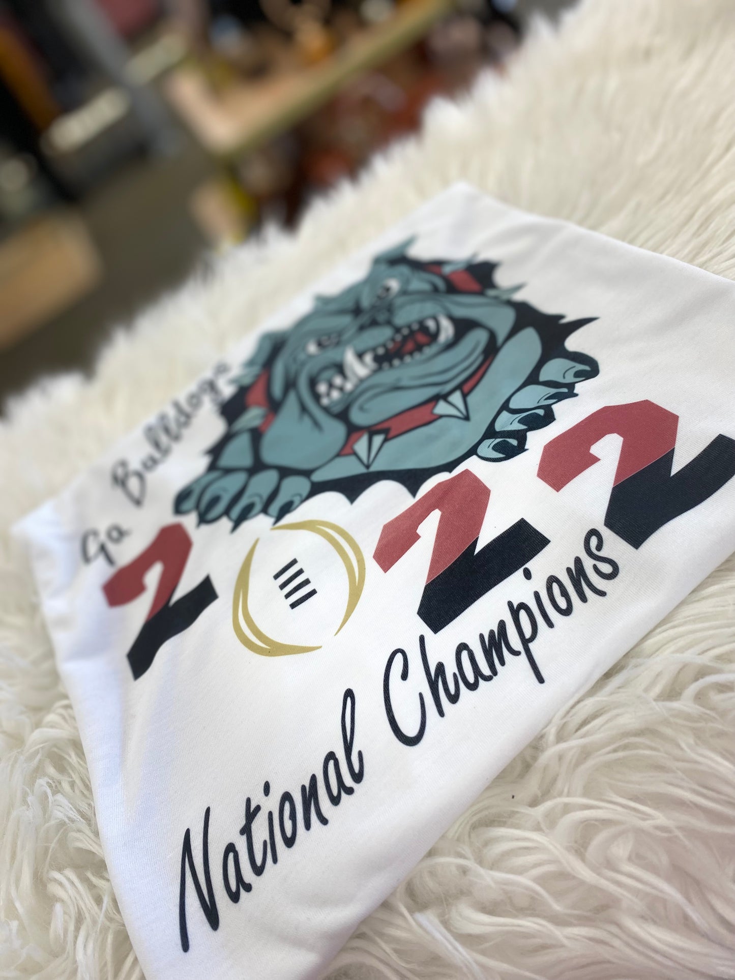 GA Bulldogs National Champions T shirt