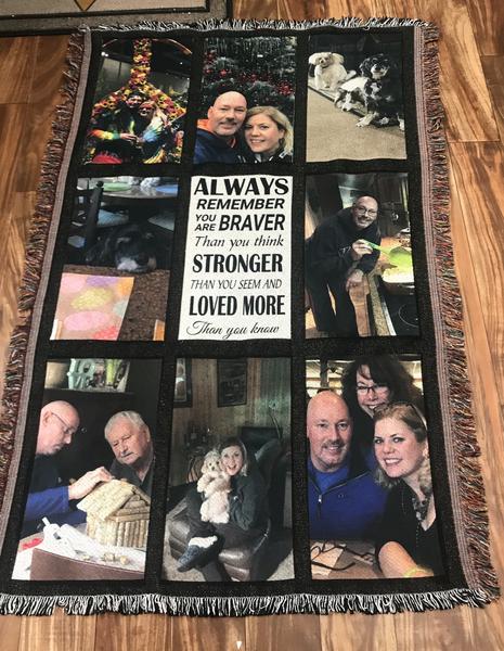 9 Panel Photo Blanket